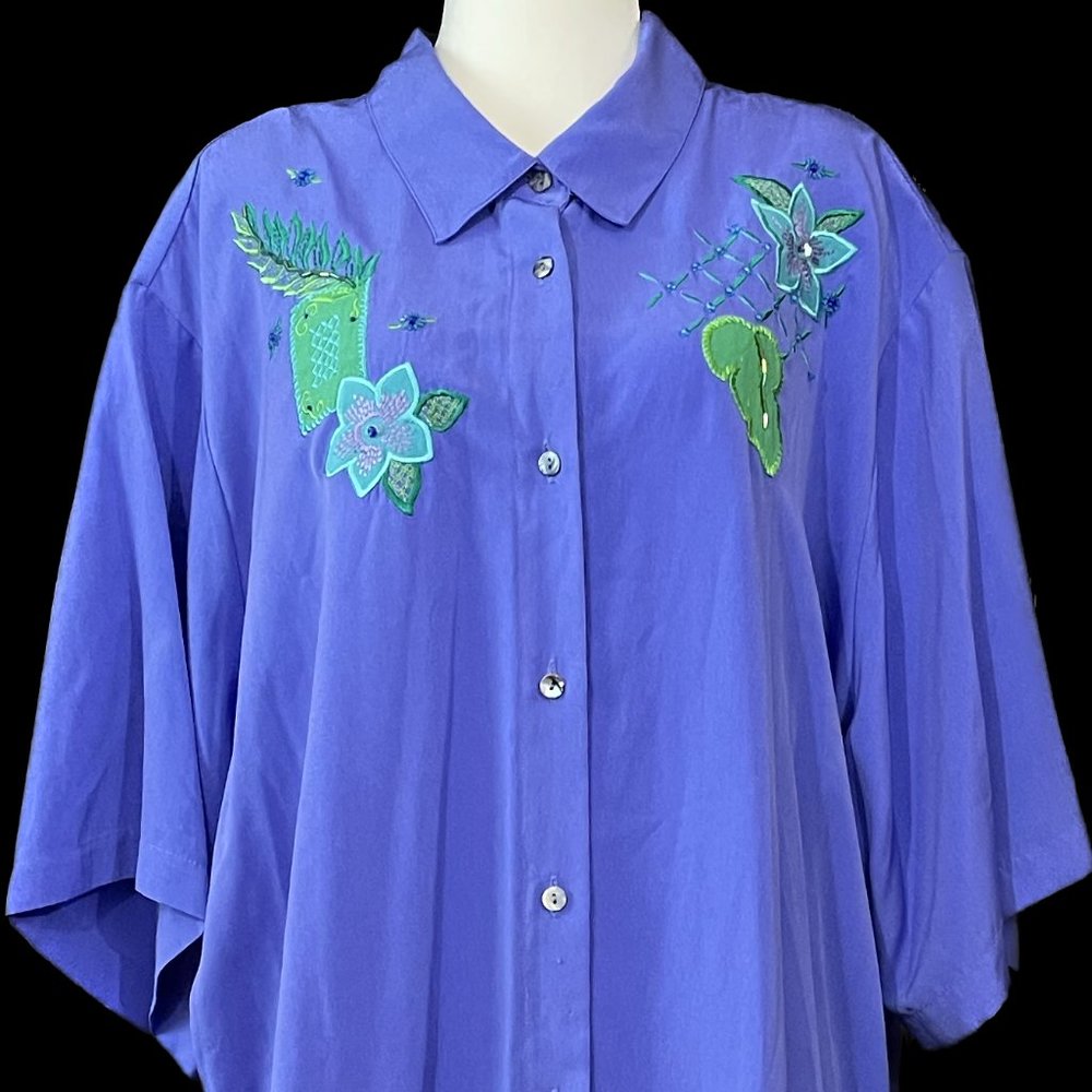 Beautiful Vintage 90s Koret Blouse